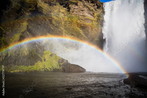 Skogafoss  waterfall in Iceland
