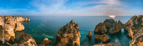Algarve coast and beaches in Portugal