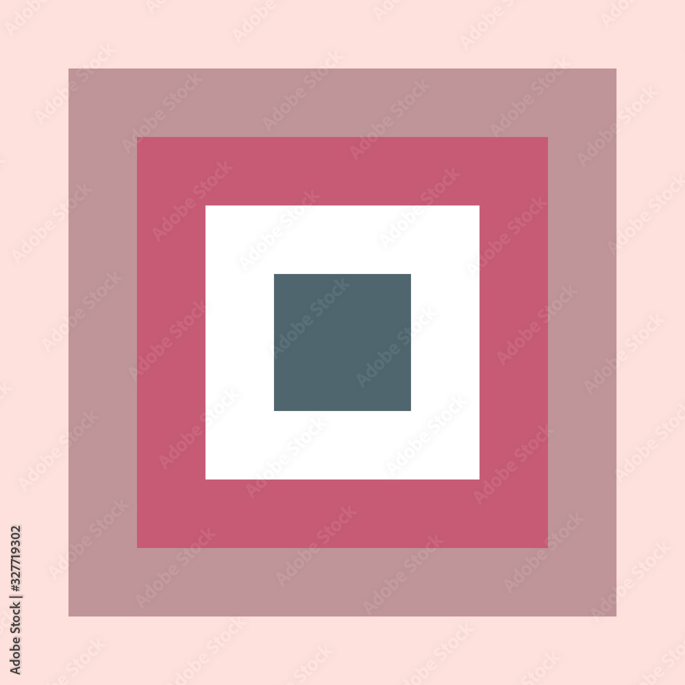 background illustration Square abstract colorful