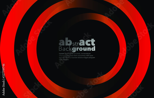 Linear geometric pattern, abstract premium lava red gradient on a black background. card. Poster. Landing Page Webside. Minimal Concept. Trends of the future.
