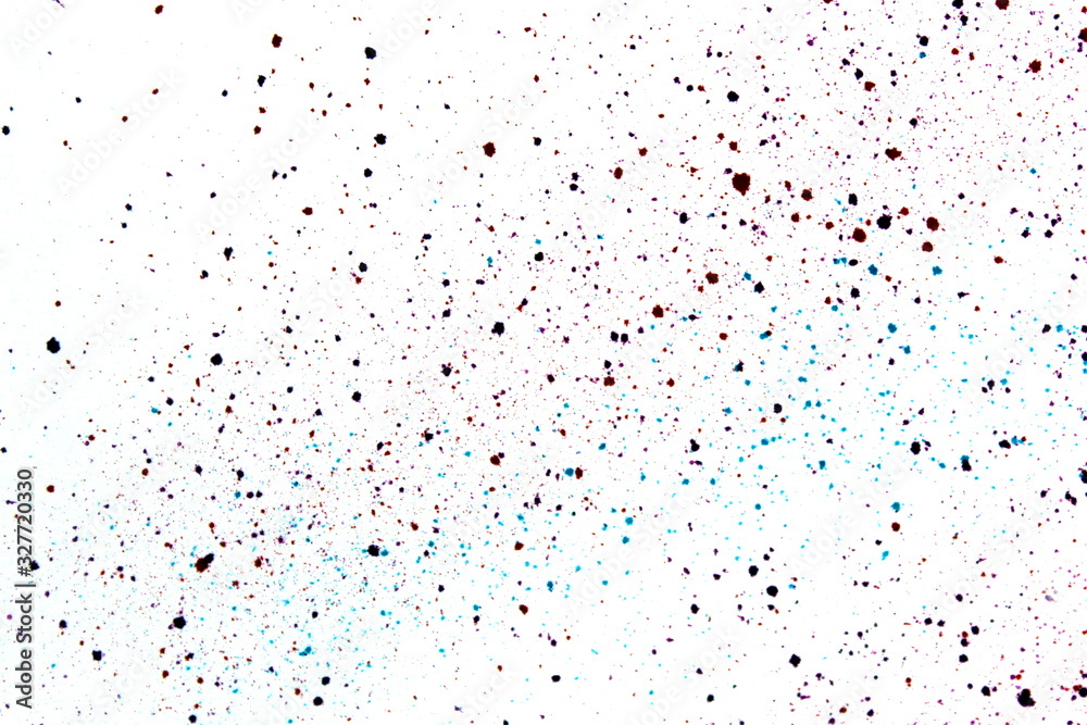 Bright abstract background splattered with drops of paint Bright abstract background splattered with drops of paint