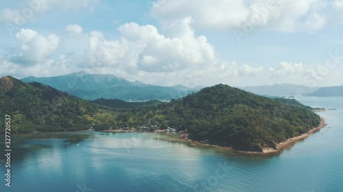Wallpaper Mural Aerial view of Coron island in Palawan, Philippines Torontodigital.ca