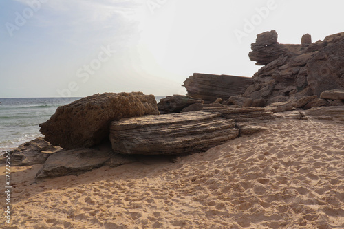 Rocas  del Faro de Trafargar © David