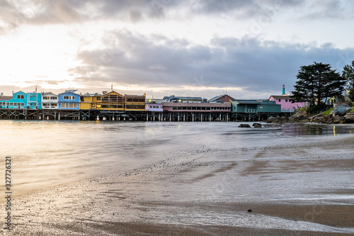 Old Fisherman's Wharf, Monterey Bay at Dawn