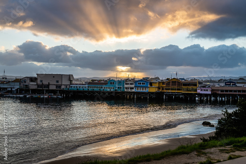Old Fisherman's Wharf, Monterey Bay at Dawn