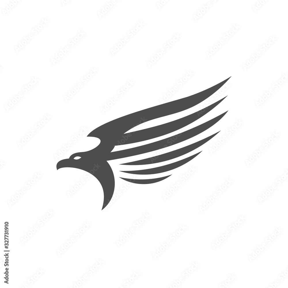 Obraz premium bird logo template