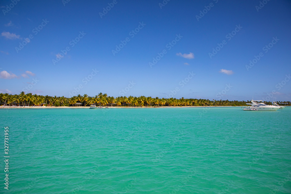  Image from Beach close to Punta Cana at Dominican Republik