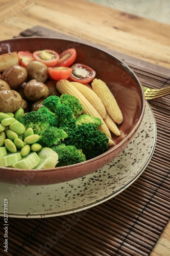 Vegan Buddha Bowl with tofu