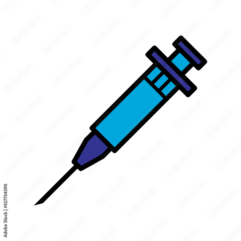 syringe icon vector template syringe icon vector template
