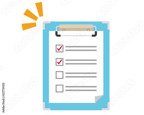 バインダー　ファイル　用紙　checklist　チェックリスト　リスト