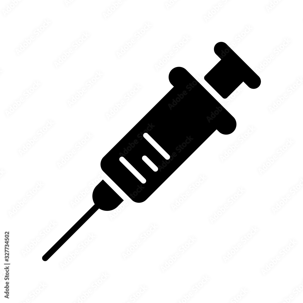 syringe icon vector template syringe icon vector template