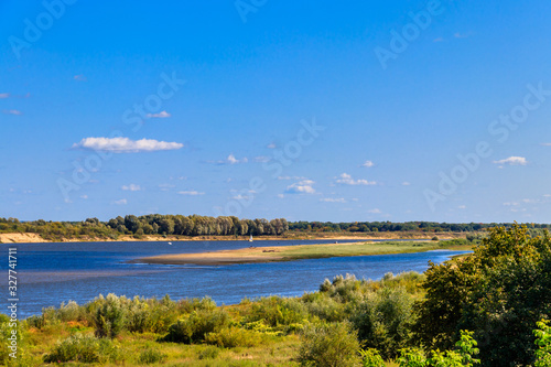 View of the Oka river in Russia © olyasolodenko