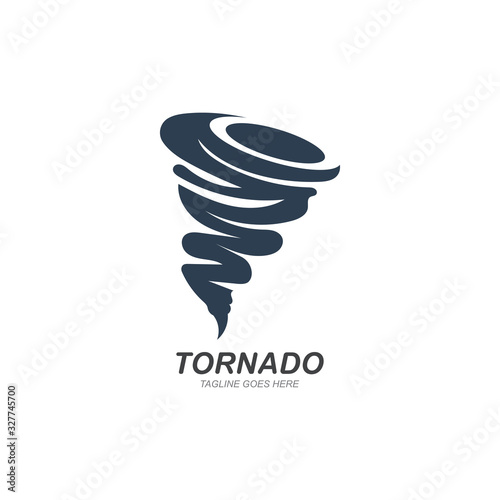 Tornado symbol vector illustration