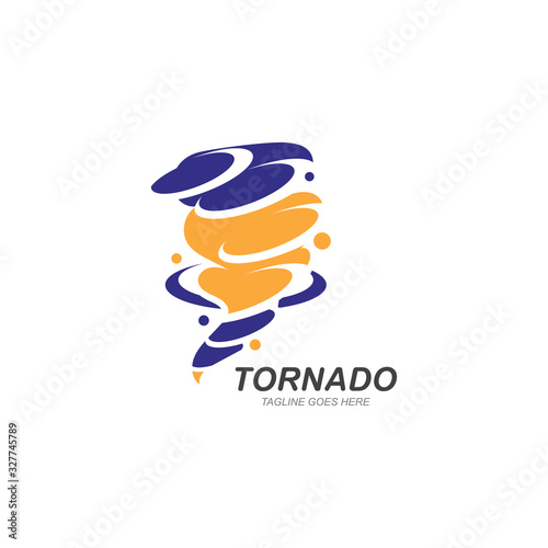Tornado symbol vector illustration