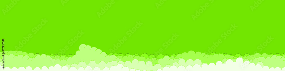 Obraz premium Abstract Color Clouds Sky Generative Art background illustration