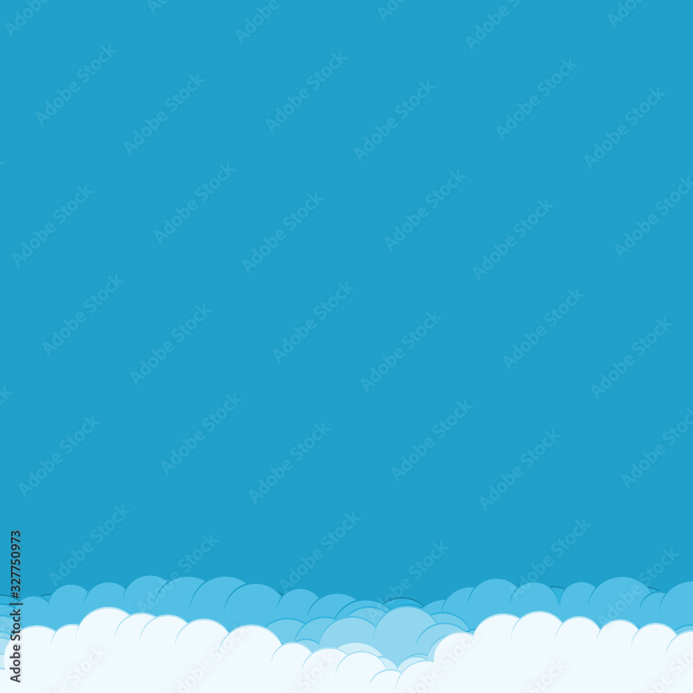 Abstract Color Clouds Sky Generative Art background illustration Abstract Color Clouds Sky Generative Art background illustration