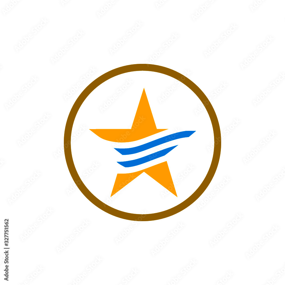 Star icon isolated on white background Star icon isolated on white background