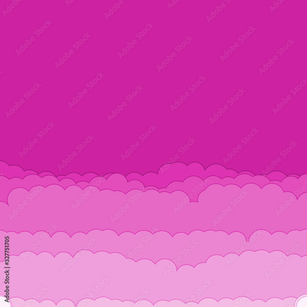 Abstract Color Clouds Sky Generative Art background illustration Abstract Color Clouds Sky Generative Art background illustration
