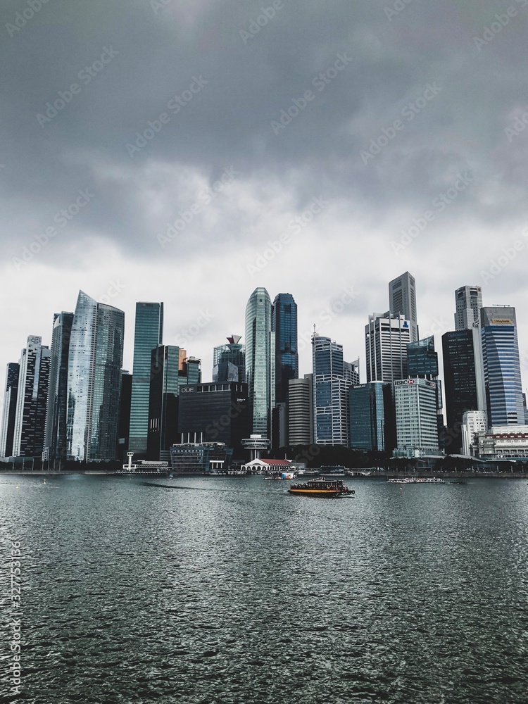 Central Business District at Marina Bay, Singapore Central Business District at Marina Bay, Singapore