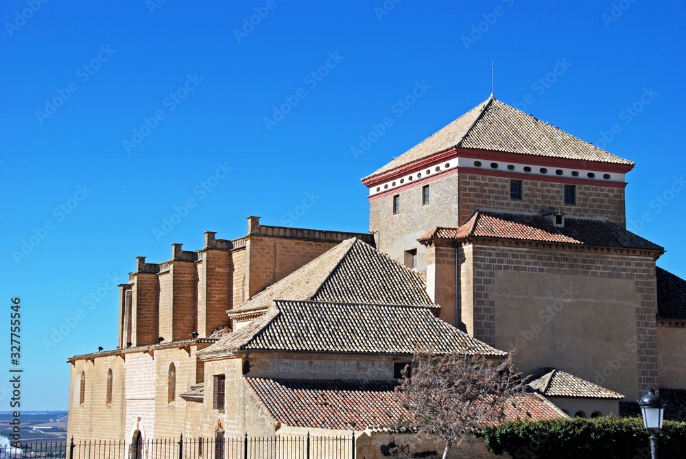 View of Santa Maria Church (Iglesia Colegial de Santa Maria), Osuna, Spain.