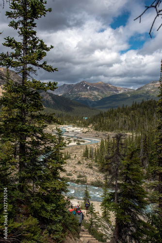 river in mountains