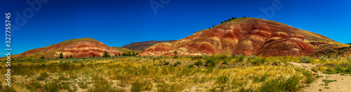 Colorful layers of Painted Hills