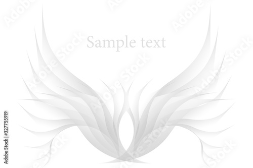abstract background or symbol with copy space for text mask-like © JayAS