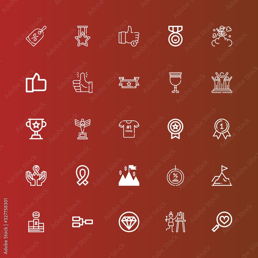 Editable 25 best icons for web and mobile Editable 25 best icons for web and mobile