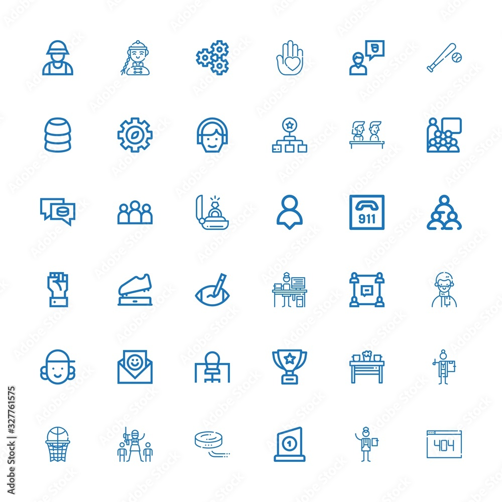 Editable 36 team icons for web and mobile Editable 36 team icons for web and mobile