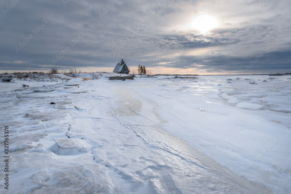 Scenery for the film by Pavel Lungin 