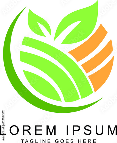  leaf logo template