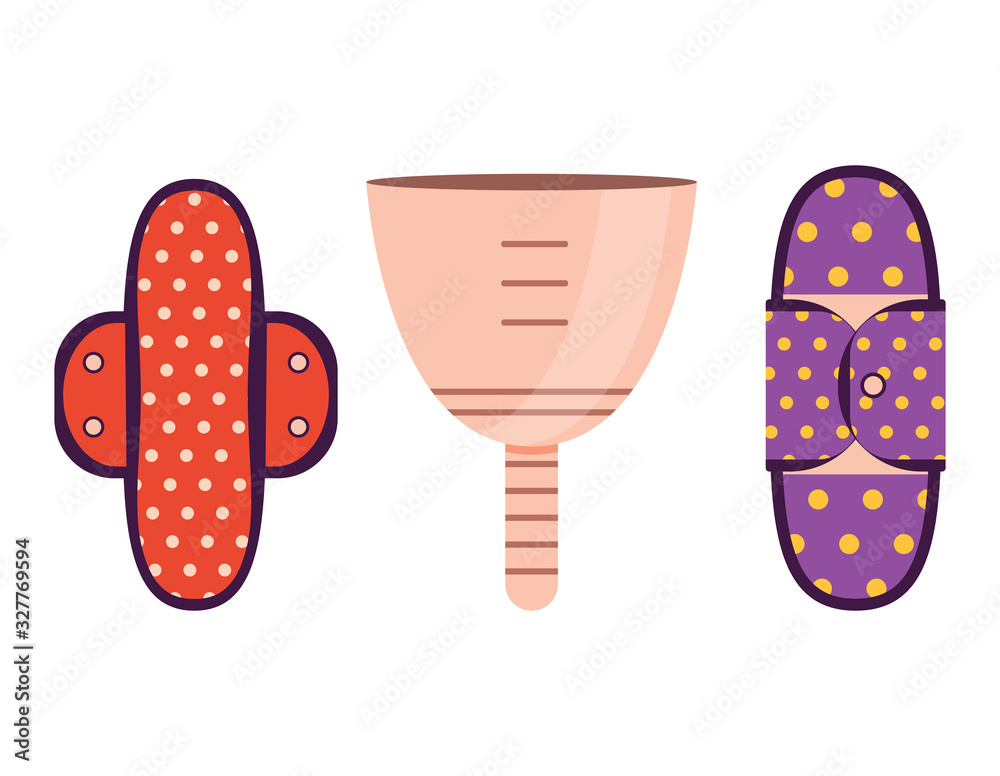 Zero Waste Sanitary Pads and Menstrual Cup Zero Waste Sanitary Pads and Menstrual Cup