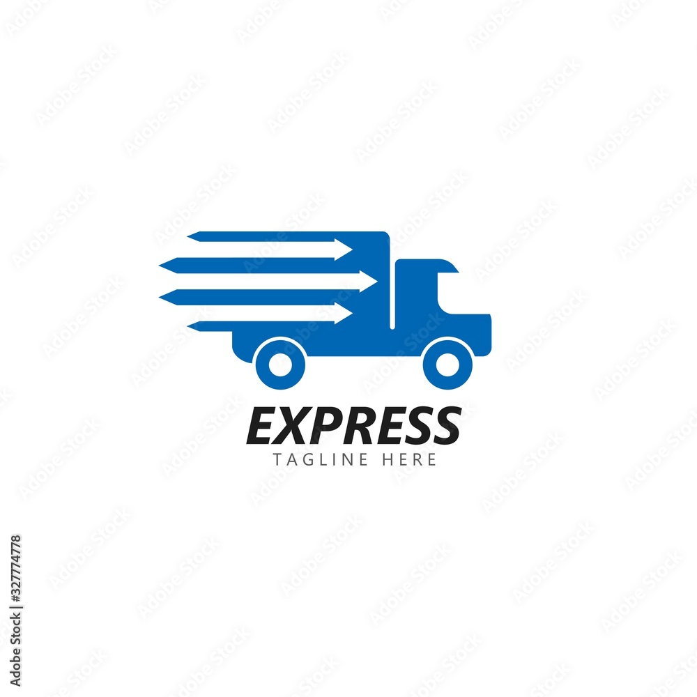 fast delivery logo vector icon illustration fast delivery logo vector icon illustration