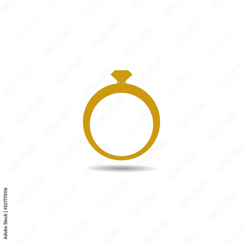 Diamond ring logo vector icon illustration Diamond ring logo vector icon illustration
