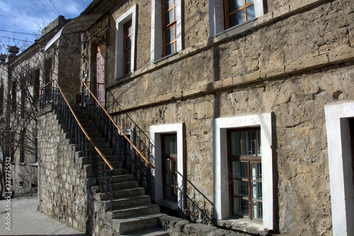 Fototapeta Naklejka Na Ścianę i Meble -  old building with new staircase