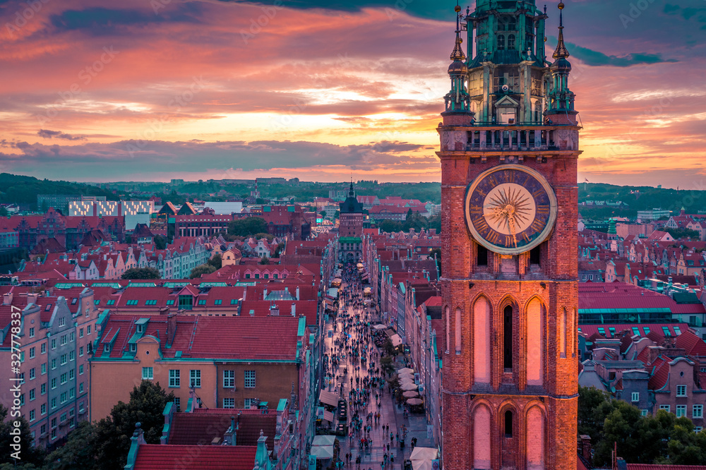 Gdańsk z lotu ptaka