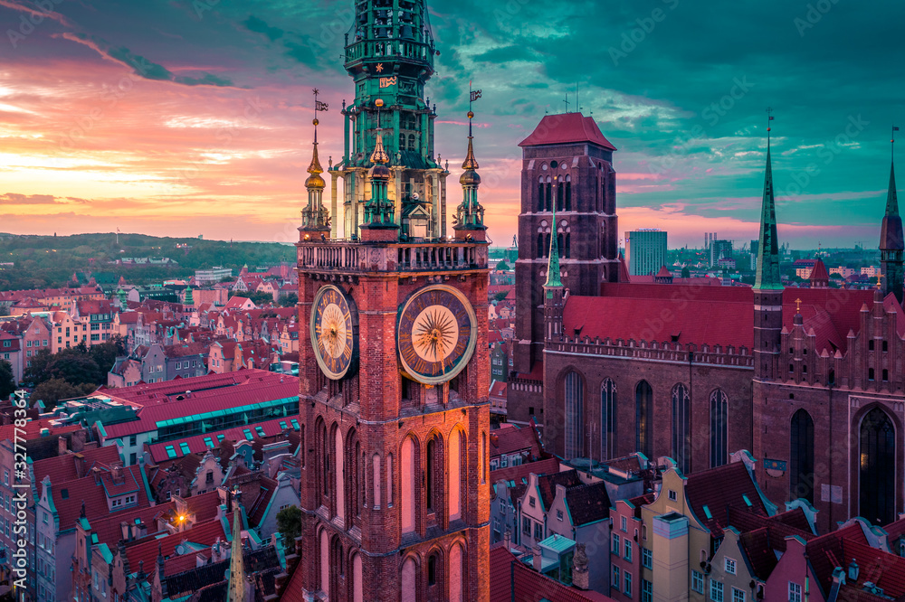 Gdańsk z lotu ptaka