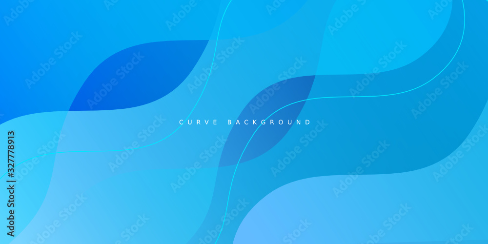 Abstract colorful blue curve background Abstract colorful blue curve background