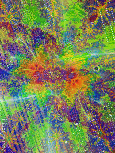 Abstract image of a Quantum computer © Tony Craddock