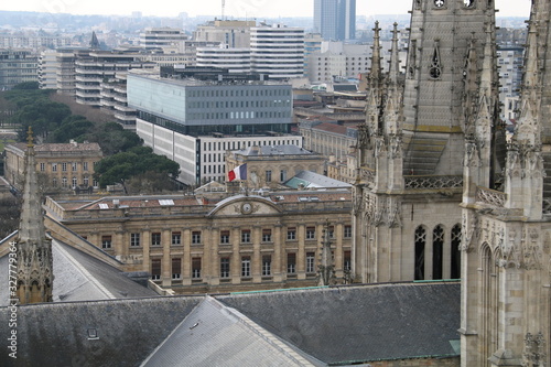 View of Bordeaux's roofs and buildings