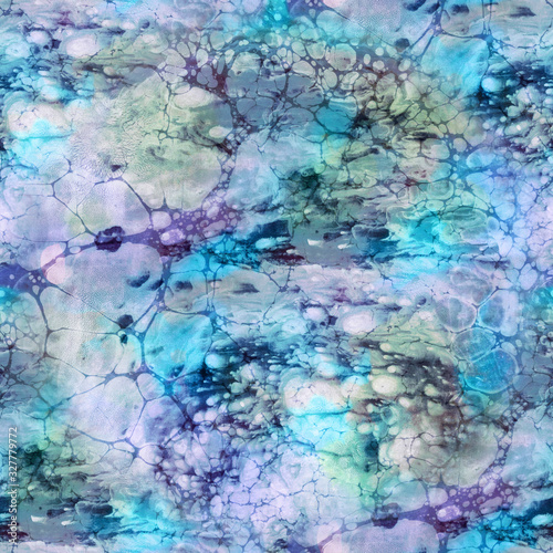 Abstract seamless pattern. Marble colorful art background texture. © JuAngelArts