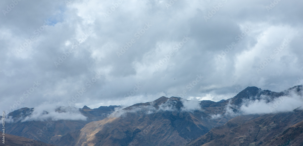 Mountains. Tantamayo. Peru. Andes. Huánuco Region, Huamalíes Province, Tantamayo District.