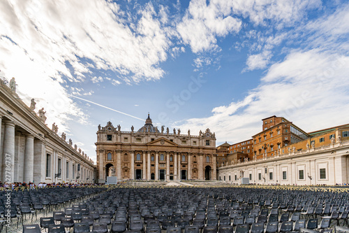 Rome, Italy - October 04 2018: St. Peter's Square In Vatican City - Rome, Italy photo