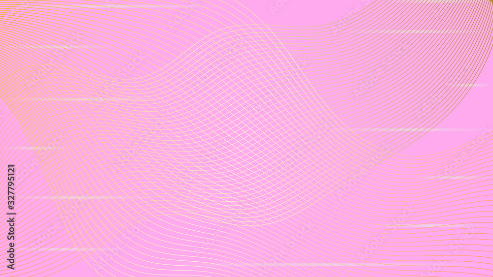 Abstract line curve pattern on the pink color background. Abstract line curve pattern on the pink color background.
