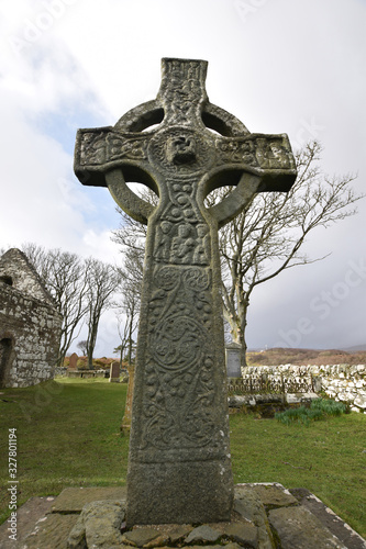 Kildalton Cross Islay Scotland photo