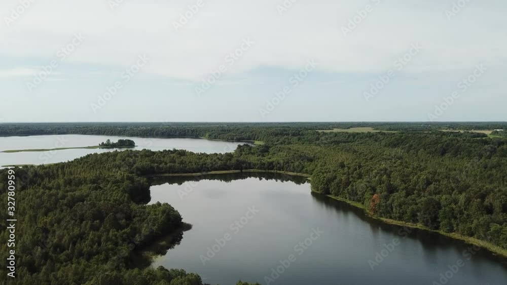 Wonderful landscape of Lake Budovest Wonderful landscape of Lake Budovest