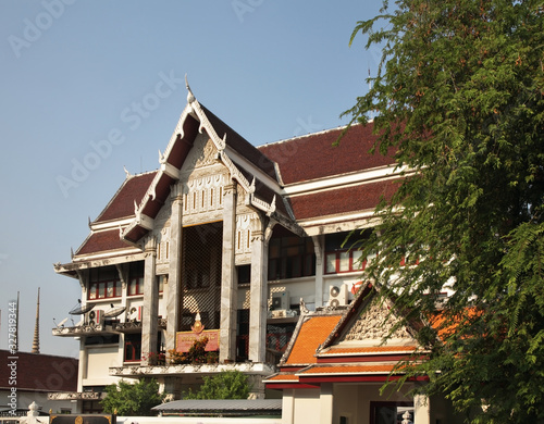 Modern temple in Bangkok. Kingdom of Thailand © Andrey Shevchenko