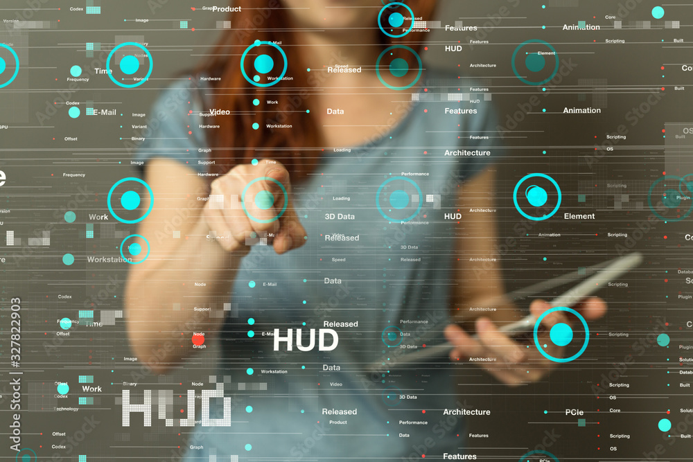 Innovation futuristic digital data binary code background technology