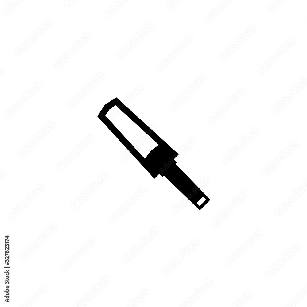 Metal detector vector icon. Security vector sign. Suitable for Airport, station, public place and website app. Vector Illustration EPS 10. Metal detector vector icon. Security vector sign. Suitable for Airport, station, public place and website app. Vector Illustration EPS 10.