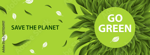 Sustainable environment, Saving environmental sustainability in ecosystem, International day of forest, World forestry day and CSR Go green concept. Vector illustration.